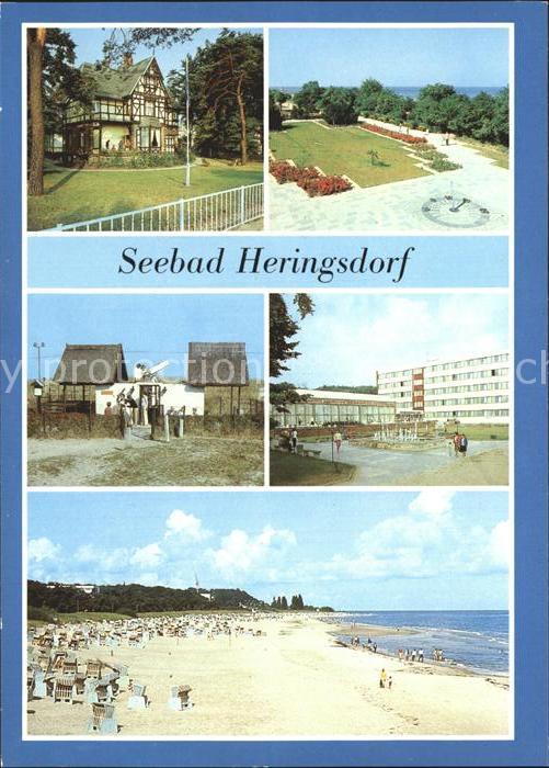 Heringsdorf Ostseebad Usedom Jugendherberge Herbert Tschäpe Promenad