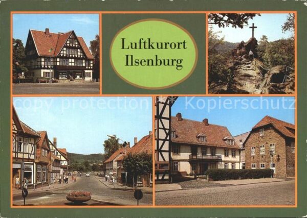 Ilsenburg Harz Hirsch Apotheke Ilsestein Thälmannstr H