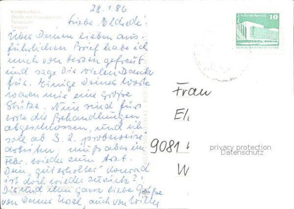 Jessen Elster Kinderkurheim SdF Teilansicht Tierpark – Bild 2