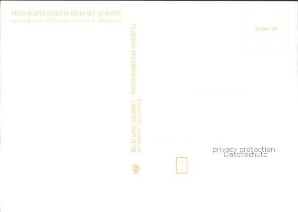 Seiffen Erzgebirge Spankorbmacher Wohnhaus – Bild 2