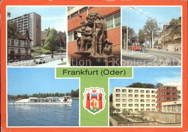 Frankfurt Oder Salvador Allende Höhe Plastik Wir MS Ei