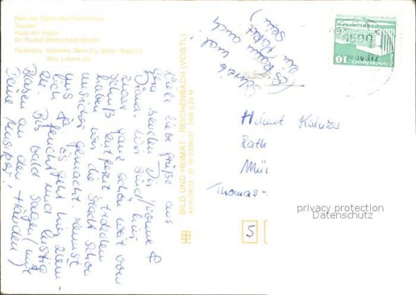 Gera Park Theater Haus der Kultur Rudolf Bre – Bild 2
