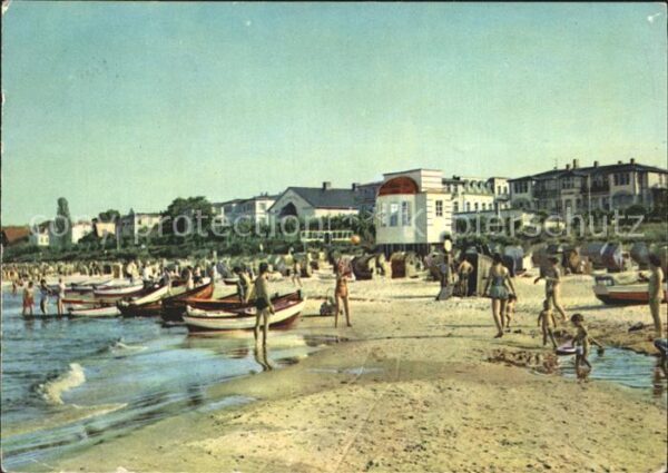 Bansin Ostseebad Strandpartie