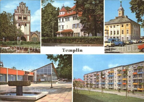 Templin Prenzlauer Tor FDGB Heime Aufbau und Sa