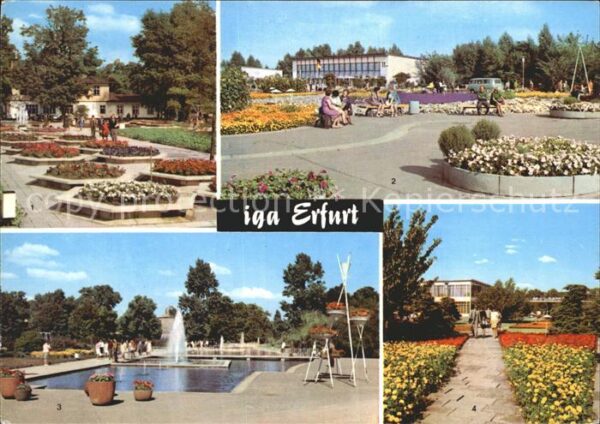 Erfurt IGA Erfurt rosengarten Festplatz Wasser
