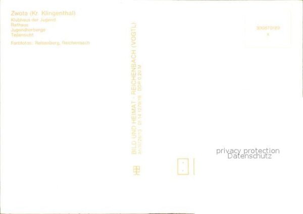 Zwota Klubhaus der Jugend Rathaus Jugendherbe – Bild 2