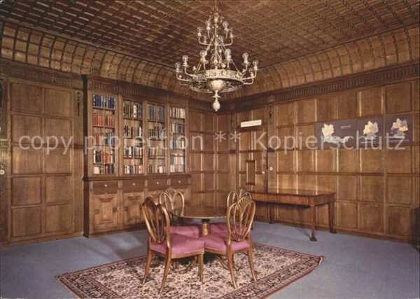 Potsdam Schloss Cecilienhof Arbeitsraum der ame