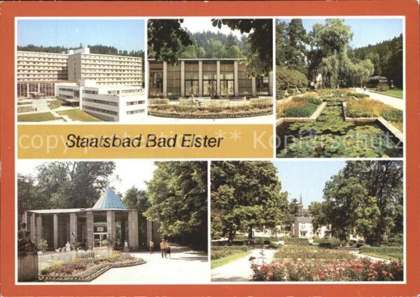Bad Elster Therapiegebäude Moritzquelle Badecafe R