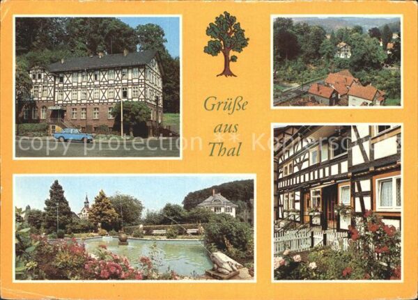 Thal Ruhla FDGB Erholungsheim Wartburgheim Tempelc