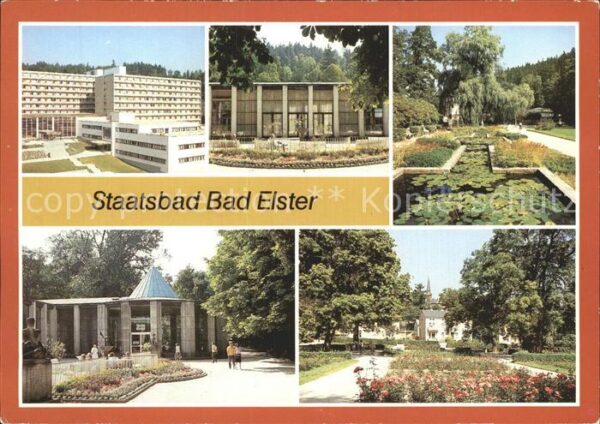 Bad Elster Therapiegebäude Moritzquelle Badecafe R