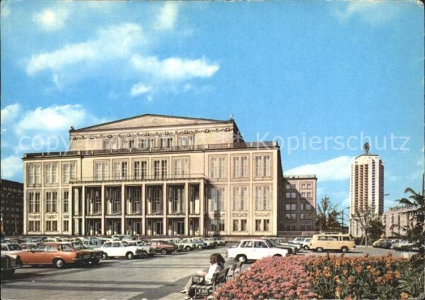 Leipzig Opernhaus am Karl Marx Platz