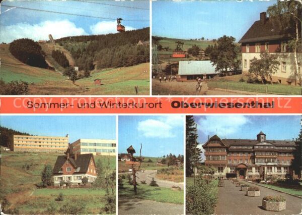Oberwiesenthal Erzgebirge Sprungschanzen Seilbahn Hotel Bergfried