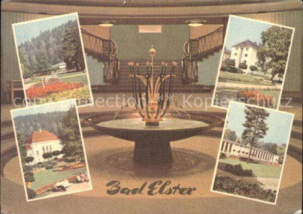 Bad Elster Badecafe Badehaus Rosengarten Wandelhal