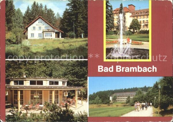 Bad Brambach Jugendherberge Helmut Just HO Waldcafe