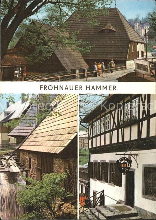 Frohnau Annaberg Frohnauer Hammerwerk mit Herrenhaus Mus