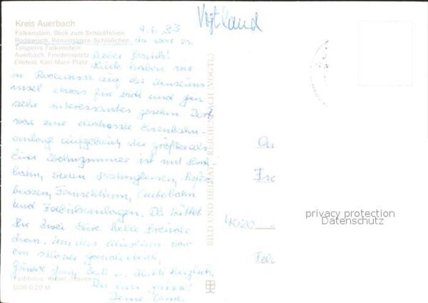 Auerbach Vogtland Falkenstein Schlossfelsen Rodewisch Sch – Bild 2