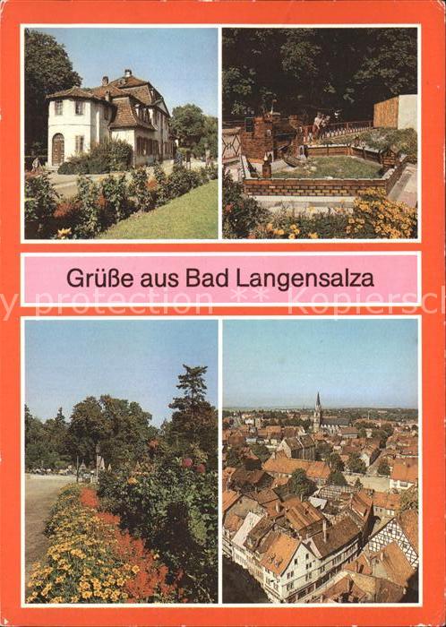 Bad Langensalza Klubhaus Kurverwaltung Tiergarten Kurpa