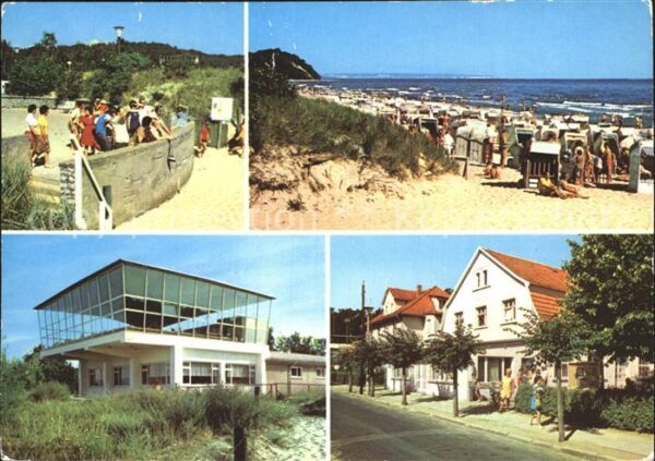 Baabe Ostseebad Ruegen Rondell Strand HOG Inselparadies FDGB H