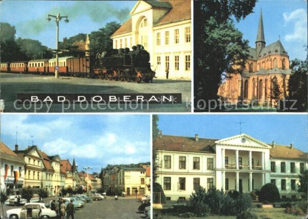Bad Doberan Bäderbahn Am Markt Klosterkirche Moorba