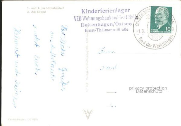 Boltenhagen Ostseebad Urlauberdorf Strandpartie – Bild 2