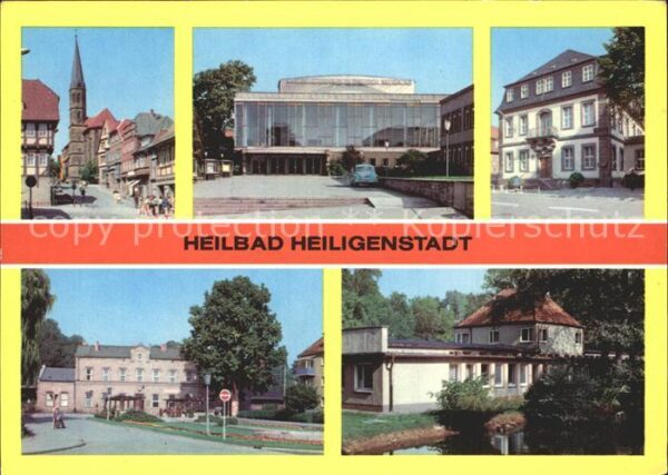 Heiligenstadt Eichsfeld Am Berge Kreiskulturhaus Theodor Neubau