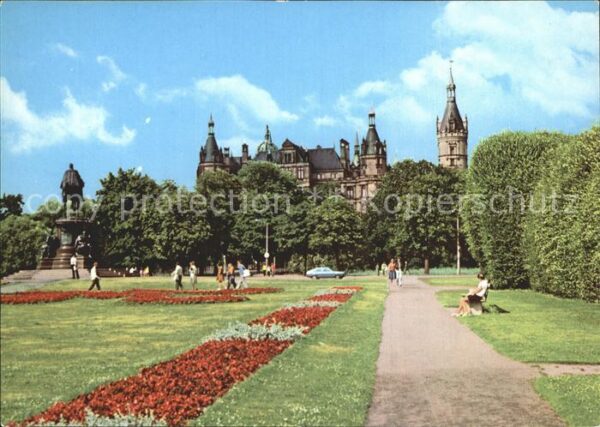 Schwerin Mecklenburg Schloss Park