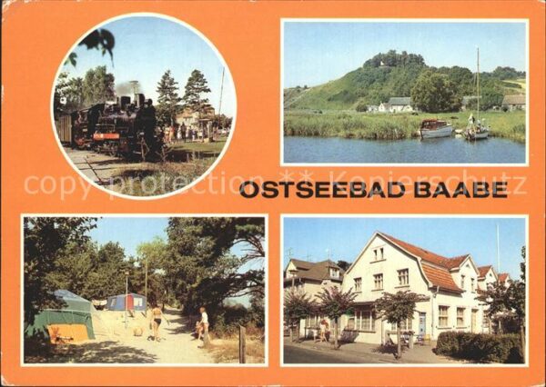 Baabe Ostseebad Ruegen Schmalspurbahn Moritzburg Campingplatz