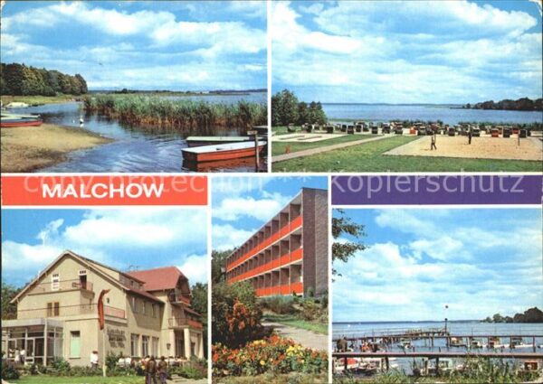 Malchow Am Fleesensee Liegestrand Wirtschaftsge