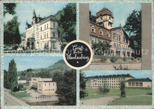 Blankenburg Harz FDGB Erholungsheim Chrysopras Stadthall