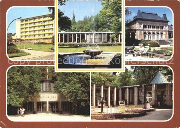 Bad Elster Sanatorium Clara Zetkin Wandelhalle Kur