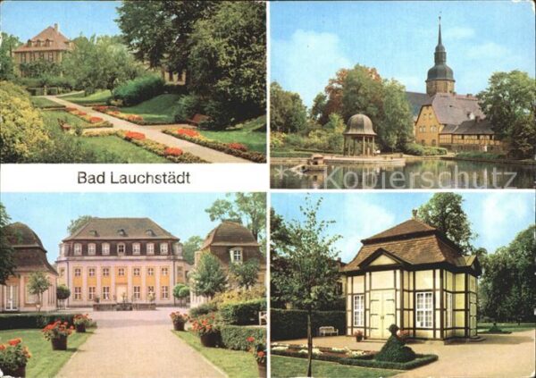 Bad Lauchstaedt Am Schlossgraben Parkteich Teichlaube A