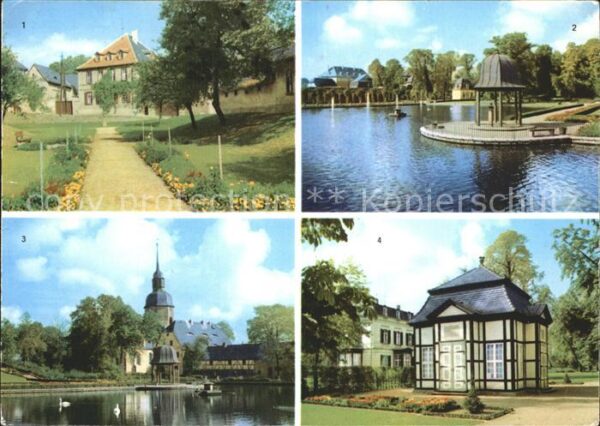Bad Lauchstaedt Goethehaus Teichlaube Kolonnaden Amtsha