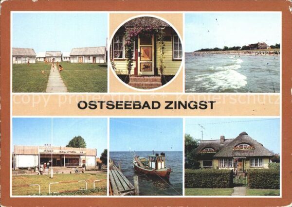 Zingst Ostseebad Bungalowdorf Bemalte Tür Störtebekerstr