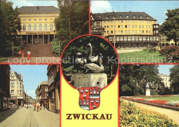 Zwickau Sachsen Pionierhaus Wilhelm Pieck Ringkaffee Sc