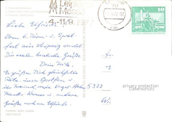 Leipzig Völkerschlachtdenkmal Schwanenteich Hau – Bild 2