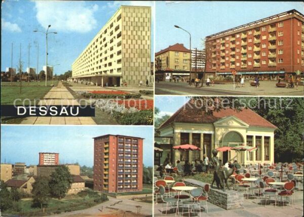 Dessau-Rosslau Wilhelm Pieck Str Scheibe Nord Roter St