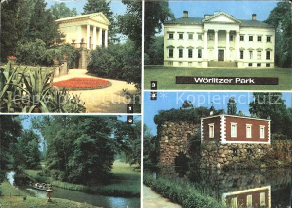 Woerlitz Wörlitzer Park Floratempel Goldene Urne