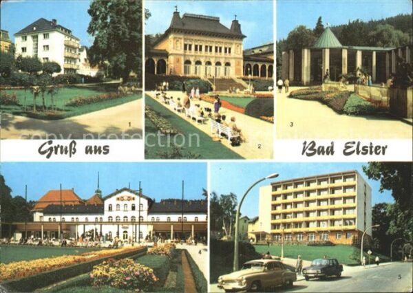 Bad Elster Haus Parsifal Kurhaus Moritzquelle Bade