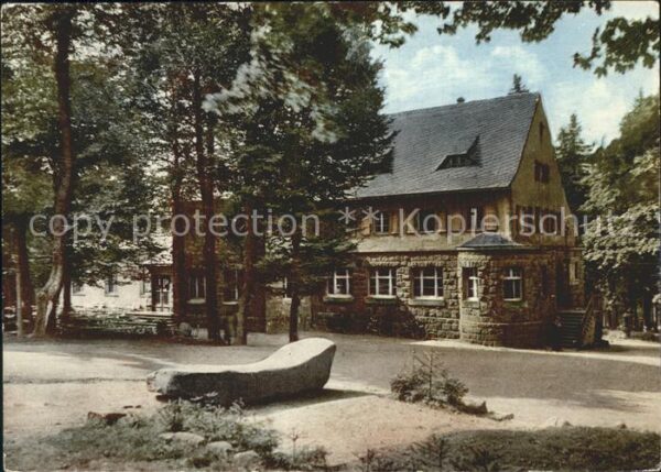 Greifensteine Erzgebirge Konsum Gaststätte Berghaus