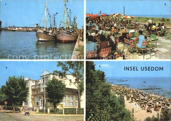 Usedom Fischerhafen Trassenheide Konsum Strand