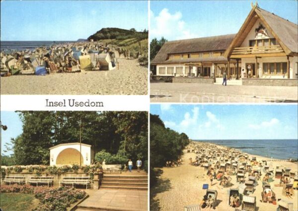 Usedom Kölpinsee Strand Damerow Forstferienhei