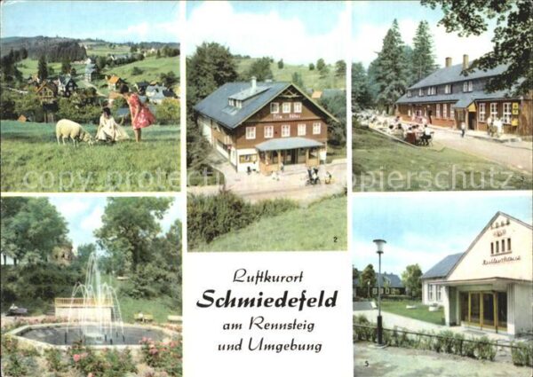 Schmiedefeld Rennsteig Vesserblick Filmbühne Stutenhaus Kuranl