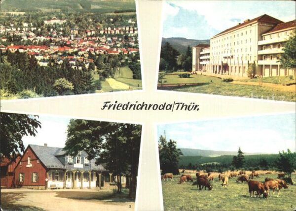 Friedrichroda Total FDGB Heim Heuberghaus Am Rennstei