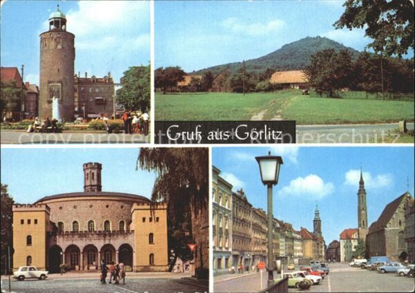 Goerlitz Sachsen Marienplatz Landeskrone Kaisertrutz Len