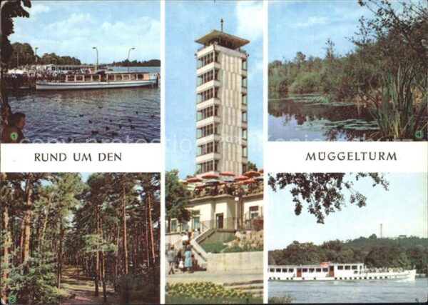 Berlin Rund um den Müggelturm Fahrgastschiffe