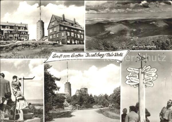 Grosser Inselsberg Restauration Sendeanlage Panorama Aussi