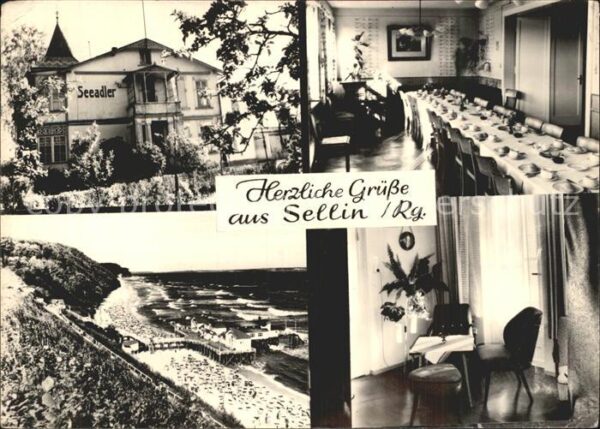 Sellin Ruegen Haus Seeadler Speisesaal Zimmer Strandp