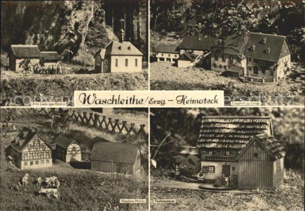 Waschleithe Alte Zwönitzer Kirche Gasthof zur Linde