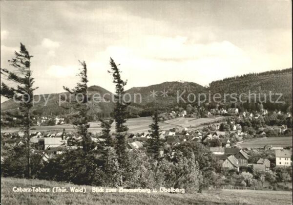 Tabarz mit Zimmerberg und Übelberg