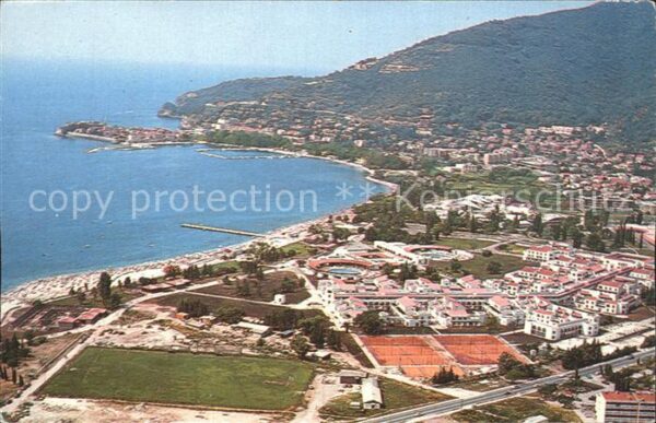 Budva Slovenska Plaza Fliegeraufnahme
